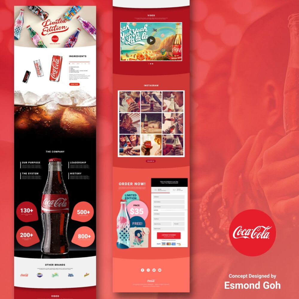 Coca-Cola LP Concept Design