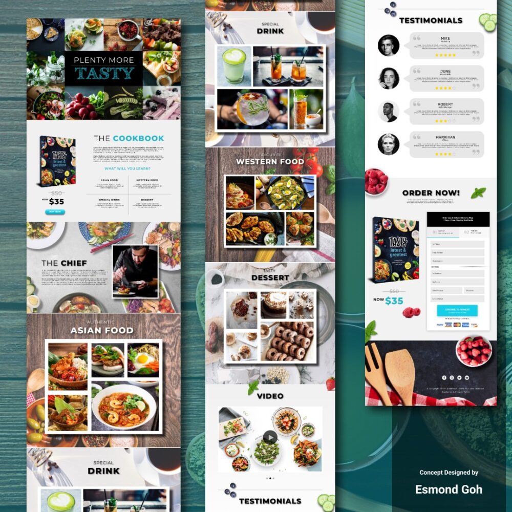 Cookbook LP Concept Design