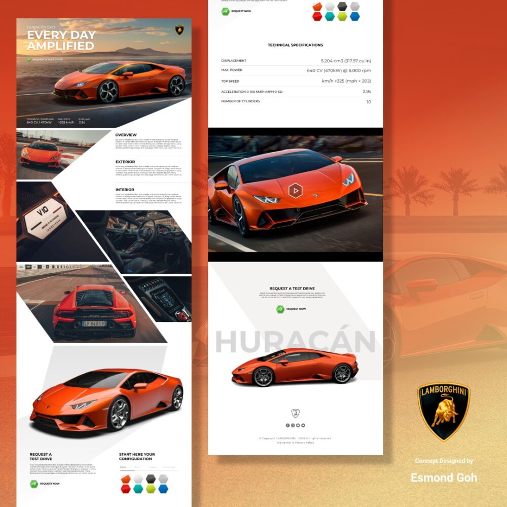 Lamborghini LP Concept Design